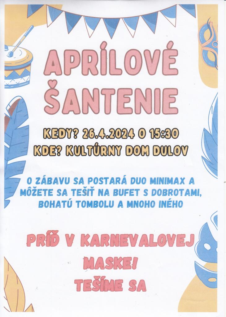 Aprílové šantenie