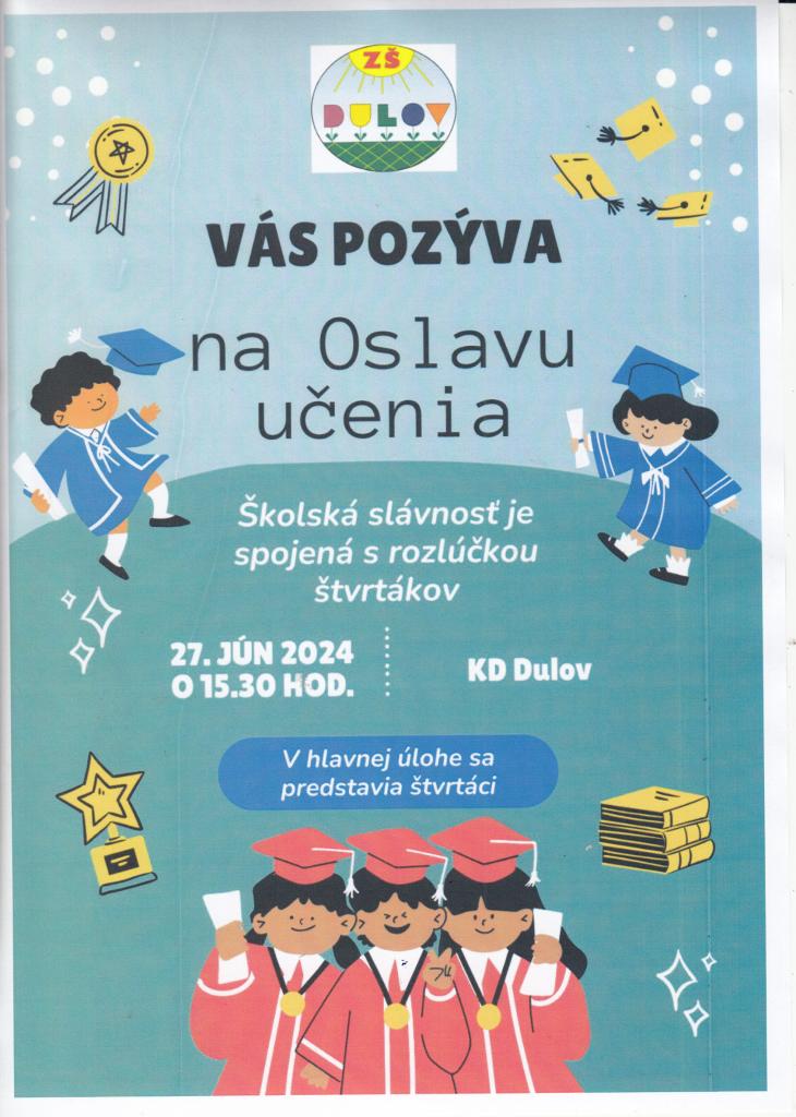 Oslava učenia