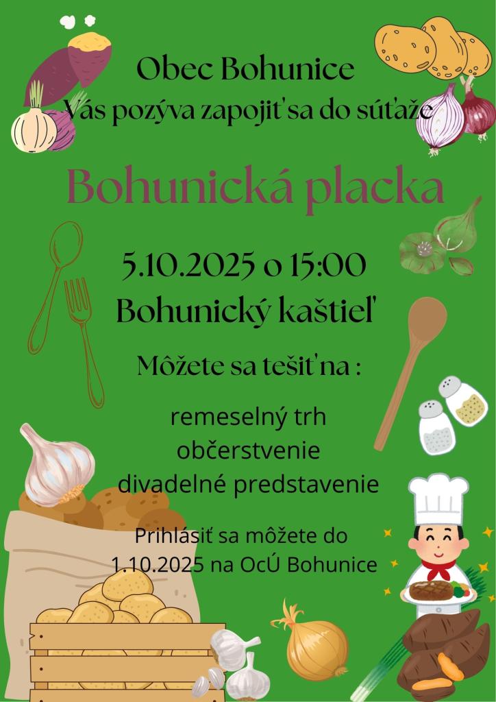 bohunická placka