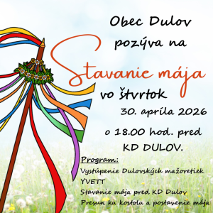 stavanie májov