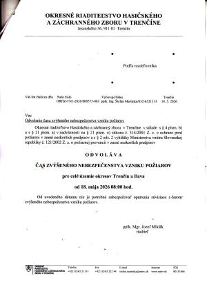 odvolanie